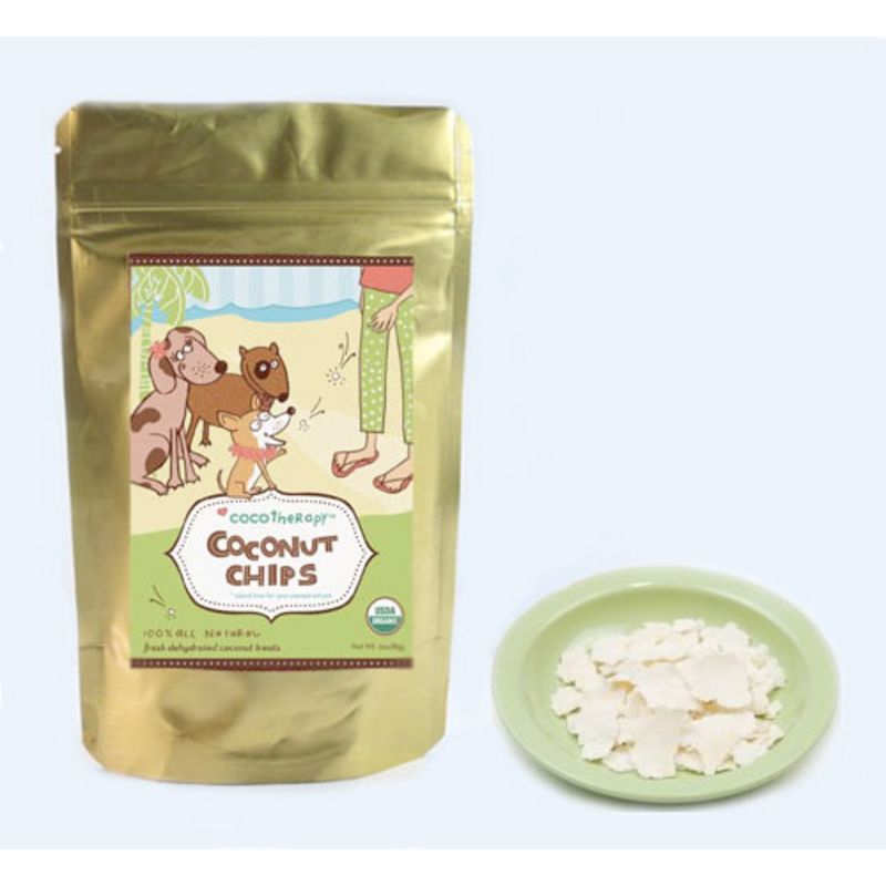 are coconut chips good for dogs