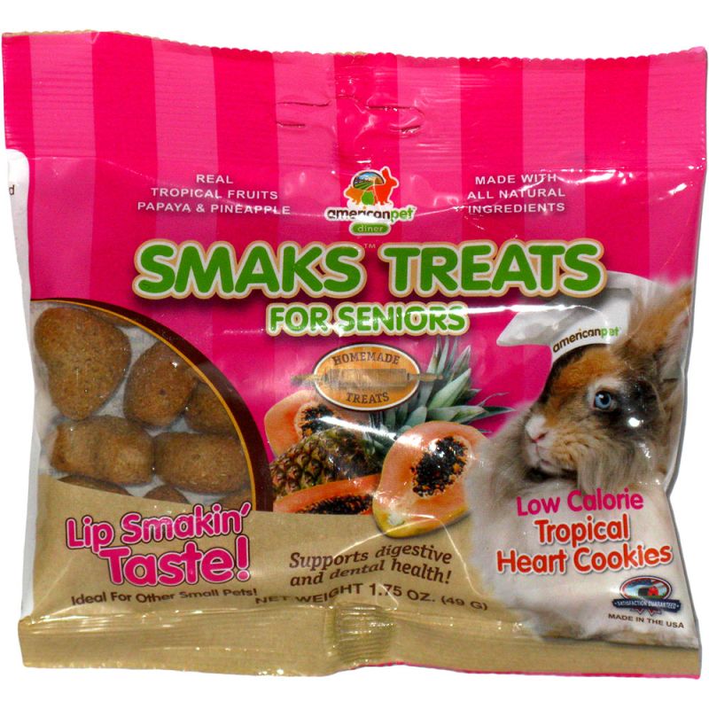 Guinea pIg treats Smaks from American Pet Diner for Seniors