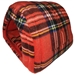 Hidey Hut in Red Tartan